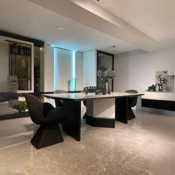 KINGSTON Dining Room Set - 1 Table & 6 Chairs