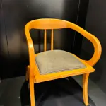 Modern Wooden Armchair Made from Chestnut Wood – Stylish and Comfortable Chair