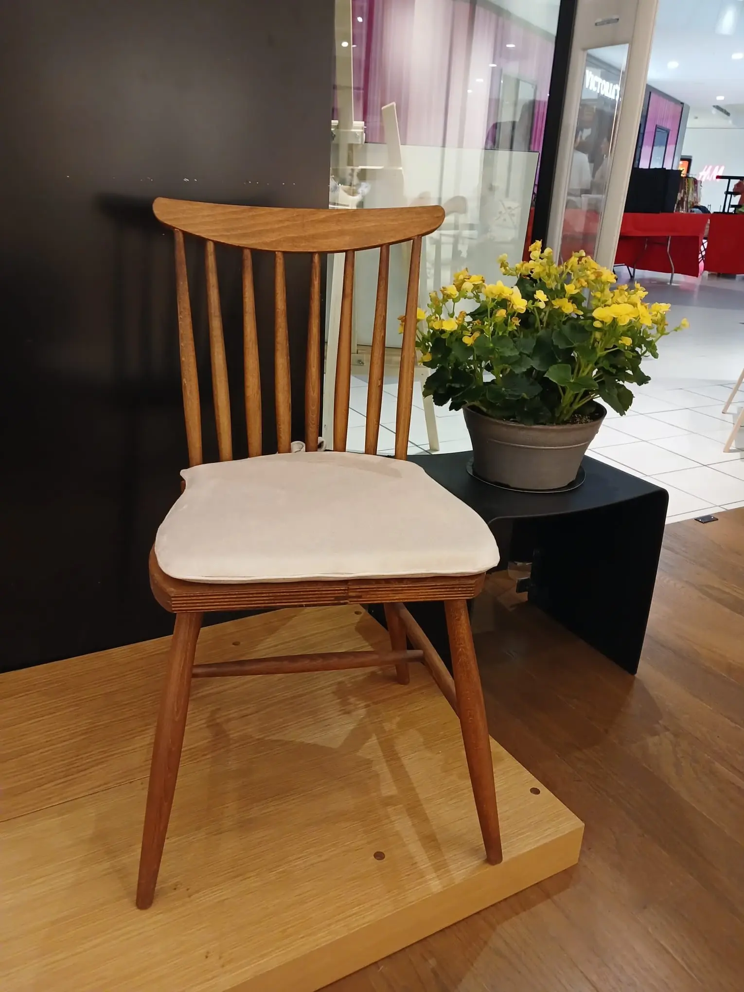 Modern Walnut Wood Chair – Comfortable and Elegant Wooden Chair