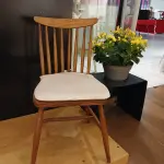 Modern Walnut Wood Chair – Comfortable and Elegant Wooden Chair