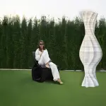 Ferozzi Monolith Vase Customizable 3D-Printed Decorative Sculpture for Indoor and Outdoor Spaces