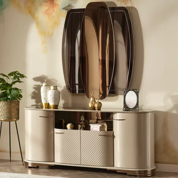 Paris Mirrored Sideboard
