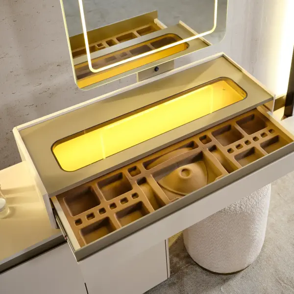 Cappadocia Dresser (With Ottoman and Mirror)