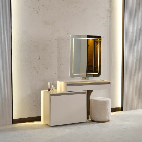 Cappadocia Dresser (With Ottoman and Mirror)