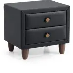 Ferozzi Dark Nightstands