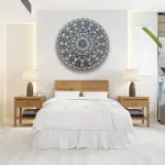 Mandala Elegance - Circle Wall Glass Art