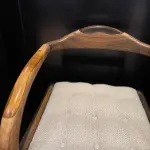 Epoxy Walnut Accent Chair