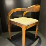 Epoxy Walnut Accent Chair