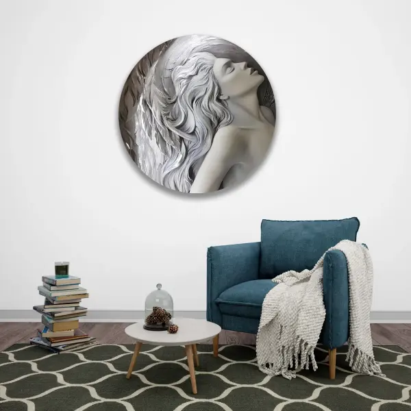 sculptural - Circle Wall Glass Art