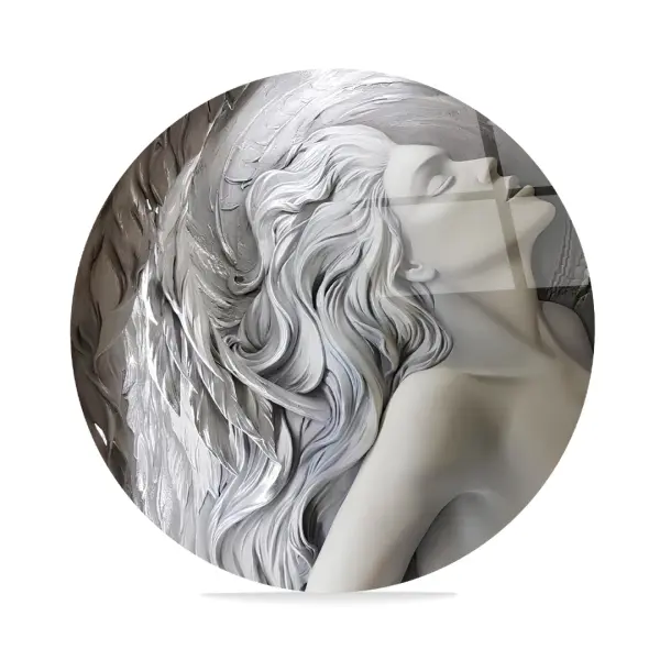 sculptural - Circle Wall Glass Art