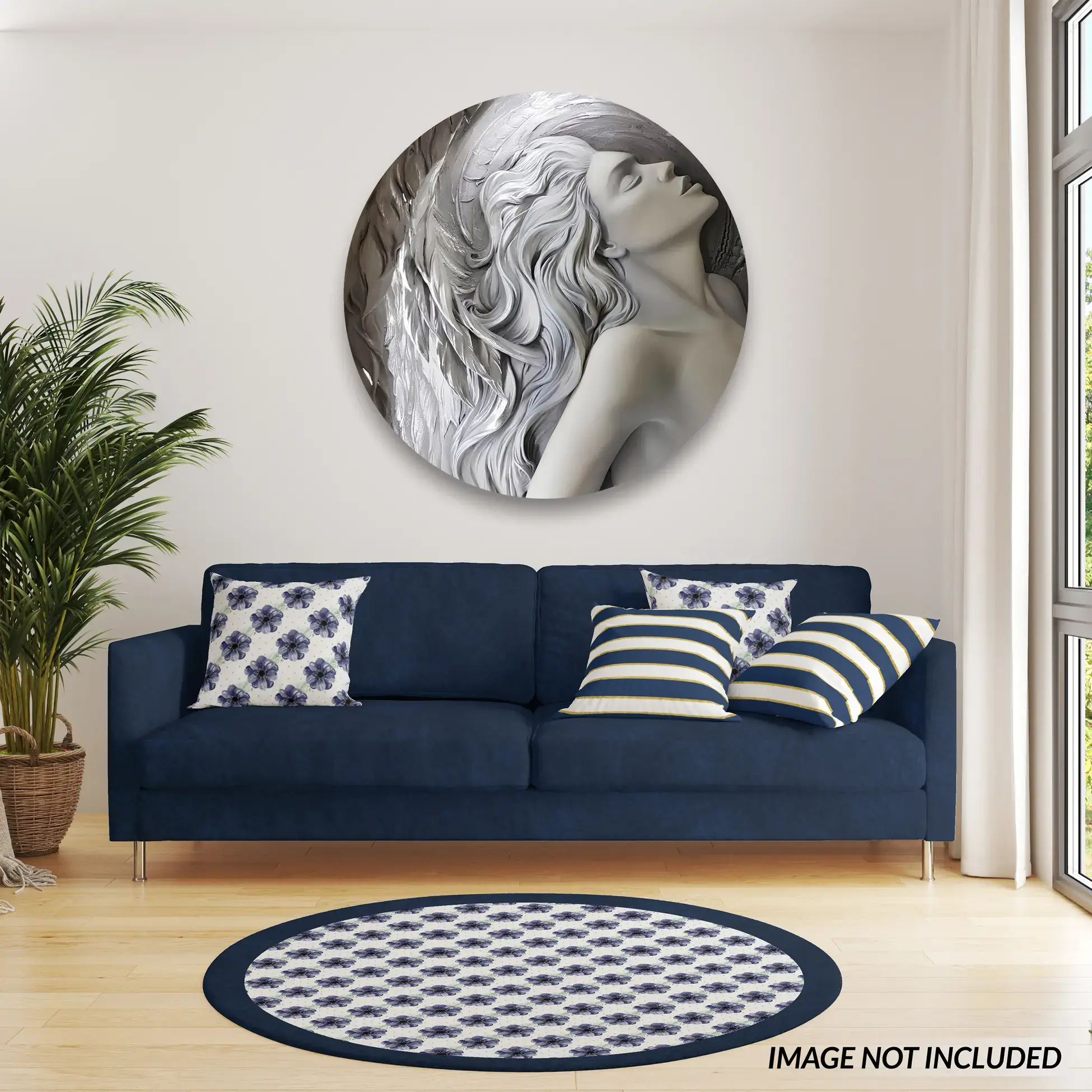 sculptural - Circle Wall Glass Art
