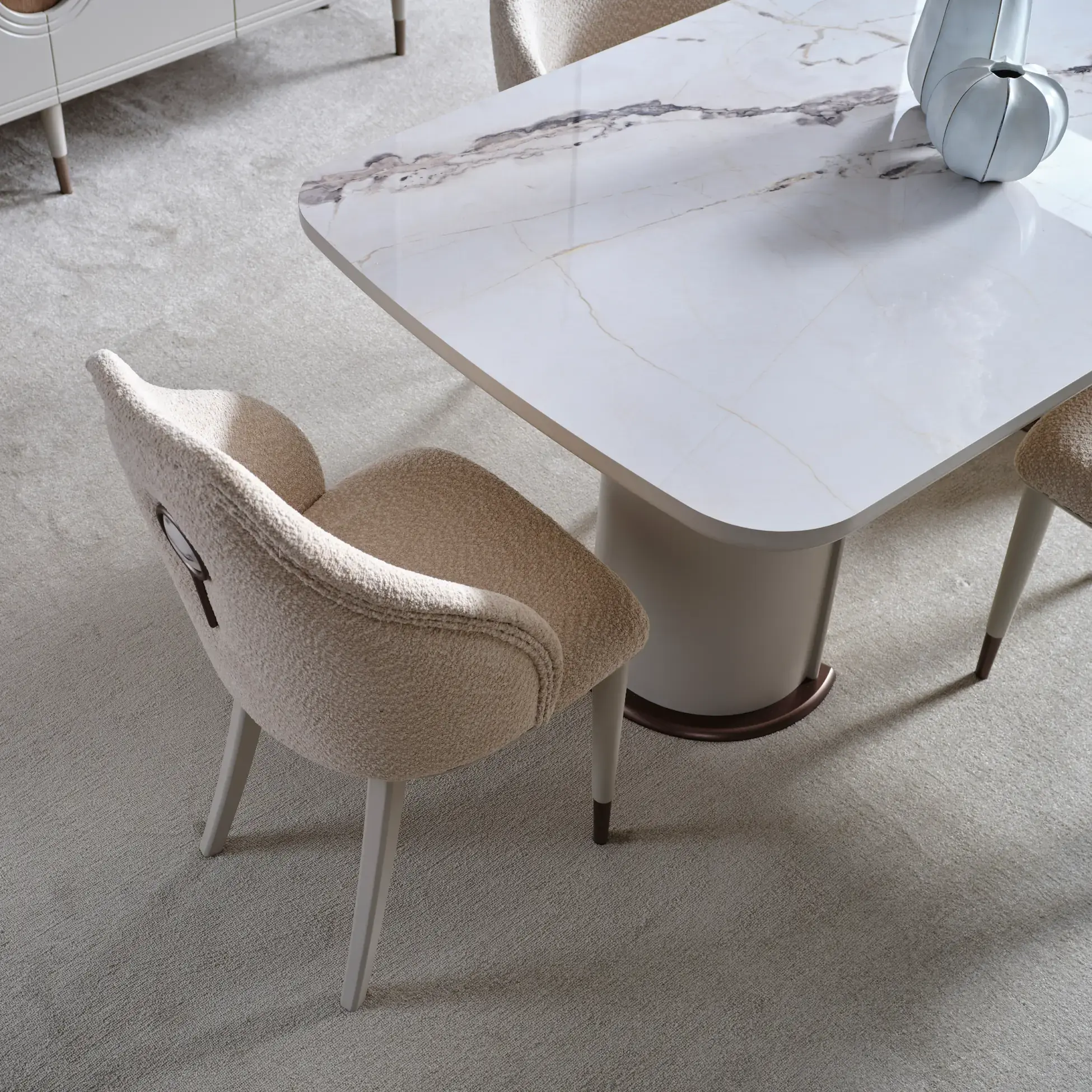 Zelve Dining Collection Table  (8 Person)