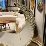 Ferozzi ComfortLux Rattan Swing Chair