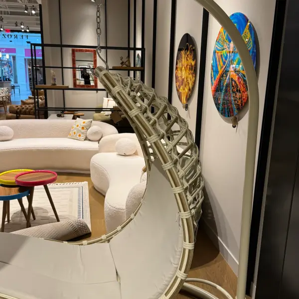 Ferozzi ComfortLux Rattan Swing Chair