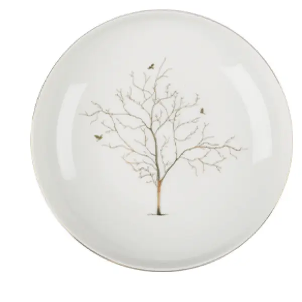 Tree of Life Porcelain Dinnerware Set (24 Pieces)