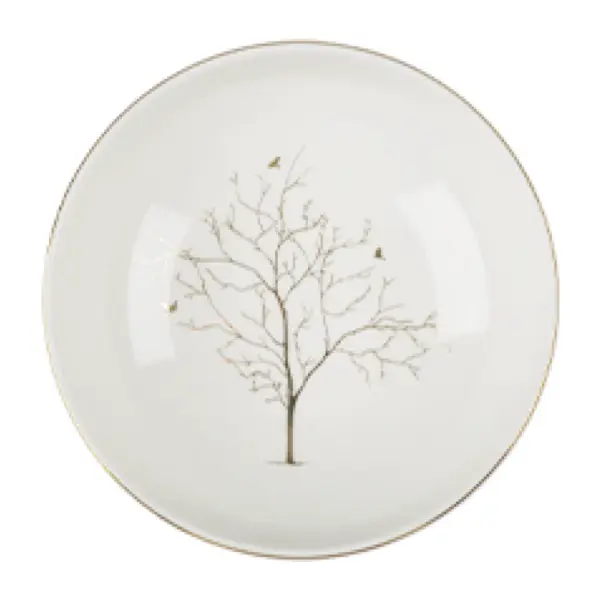 Tree of Life Porcelain Dinnerware Set (24 Pieces)