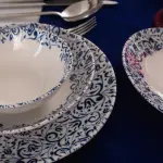 Laleli Porcelain Dinnerware Set (24 Pieces)