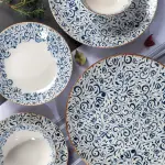 Laleli Porcelain Dinnerware Set (24 Pieces)