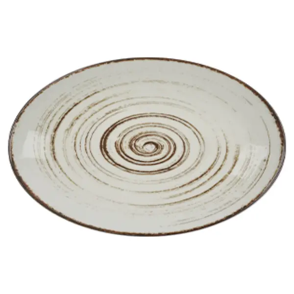 Spiral Elegance Porcelain Dinner Set