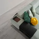 Puffy Sectional Sofa Set (Corner+Armchair+Ottoman)