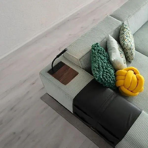 Puffy Sectional Sofa Set (Corner+Armchair+Ottoman)