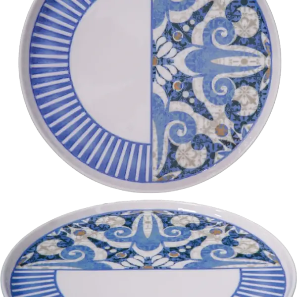 Azure Mosaic Breakfast Set (26 PCS)