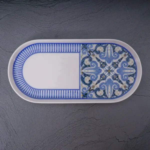 Azure Mosaic Breakfast Set (26 PCS)