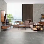 Ferozzi Lounge Corner Set – Modern Modular Sofa with Adjustable Headrests, Beech Wood Legs & Custom Fabric Options | Durable & Comfortable Living Room Furniture