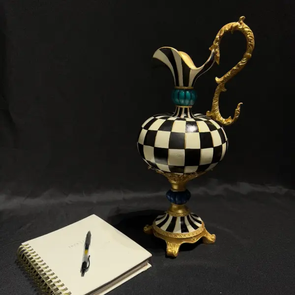 Mackenzie Pitcher Model Handmade Statue