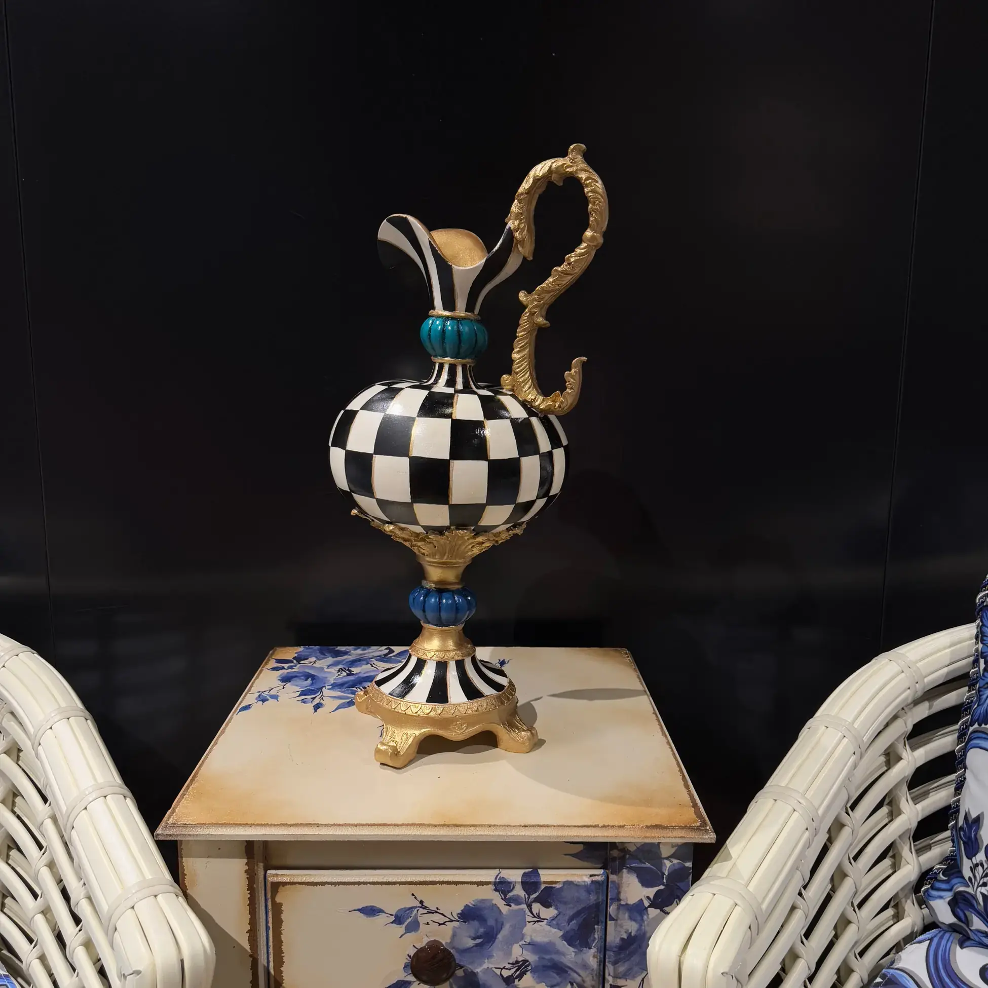 Mackenzie Pitcher Model Handmade Statue