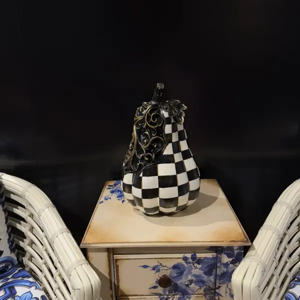 Handmade Mackenzie Model Pear Design Sculpture