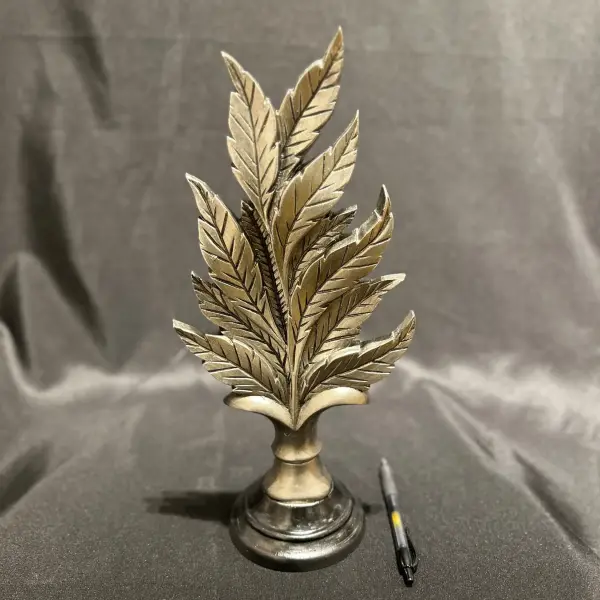 Golden Leaves Decorative Sculpture Handmade