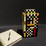 Abstract Picasso-Style Jar – Artistic Decorative Container