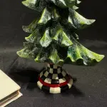 Ferozzi Handmade Green Christmas Tree Sculpture x