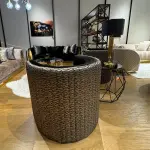 Ferozzi Gold Velvet Luxury Sofa Set