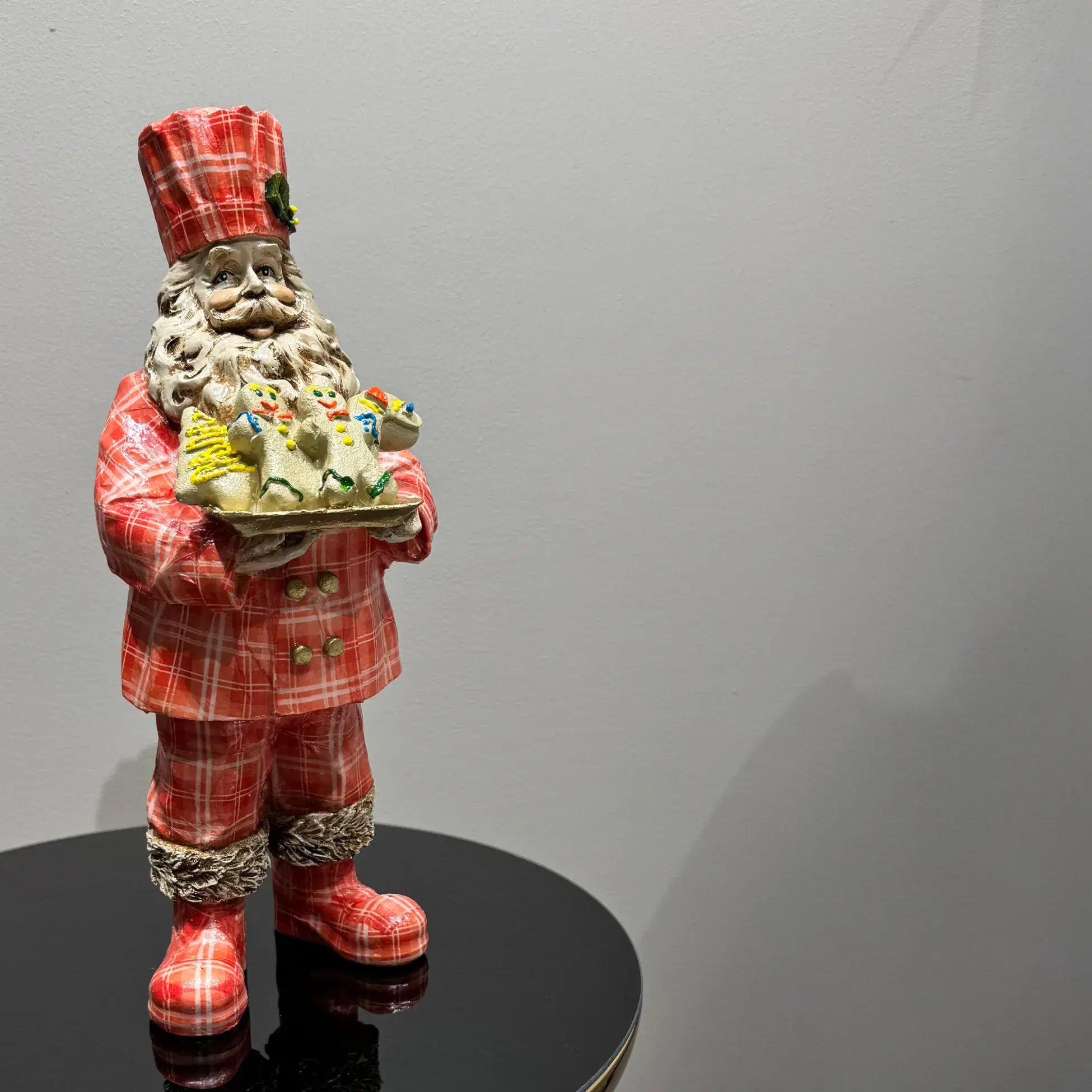 Unique Santa Chef - Statues (Handmade)