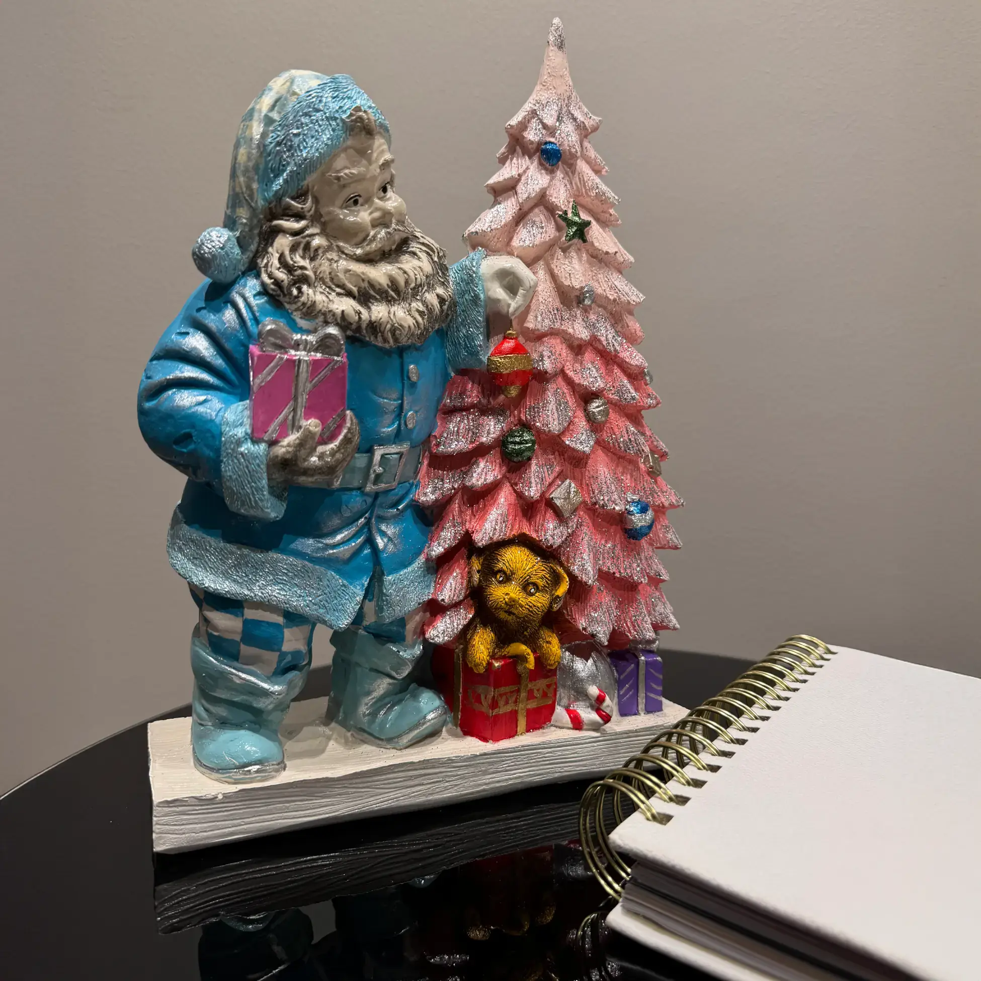 Vintage Santa Claus Ceramic - Statues (Handmade)