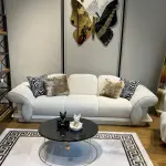 Ferozzi  Butterfly Sofa Set  Elegant Design with 2 Armchairs and 2 Three-Seaters