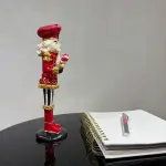 Red Santa Christmas Figurine - Statues (Handmade)