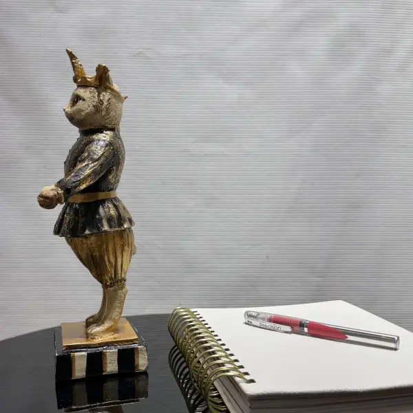 Majestic Rabbit Figurine - Statue (Handmade)