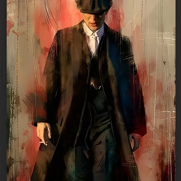 Thomas Shelby - Rectangle Wall Glass Art