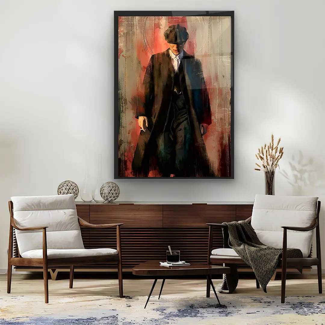 Thomas Shelby - Rectangle Wall Glass Art