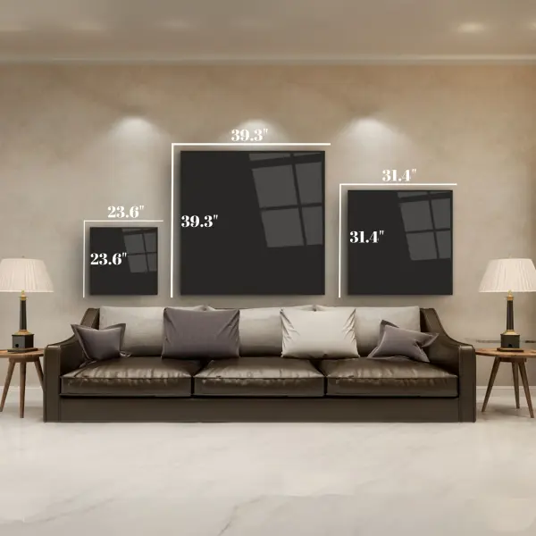 Tree of Life 6 - Square Wall Glass Art