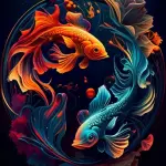 World of Fish - Rectangle Glass Art