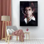 Al Pacino 1 - Rectangle Glass Art