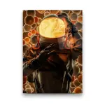 Astronaut - Rectangle Glass Art