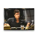 Al Pacino 2 - Horizontal Glass Art