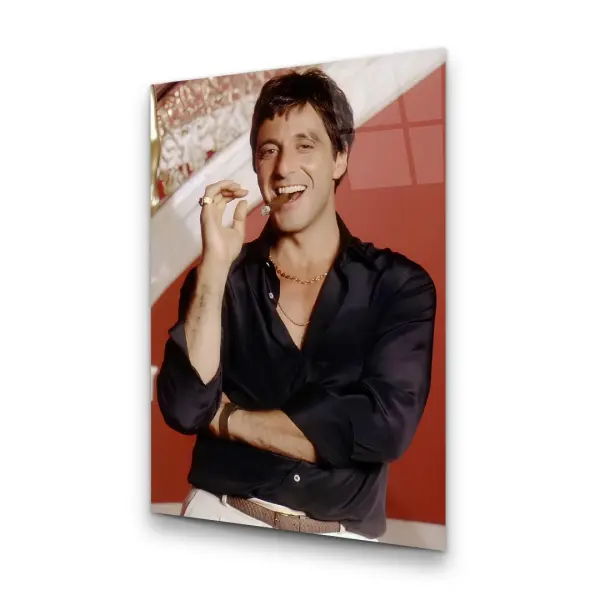Al Pacino 3 - Rectangle Glass Art