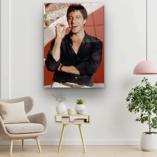 Al Pacino 3 - Rectangle Glass Art
