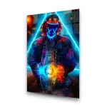 Magnetic Power - Rectangle Glass Art